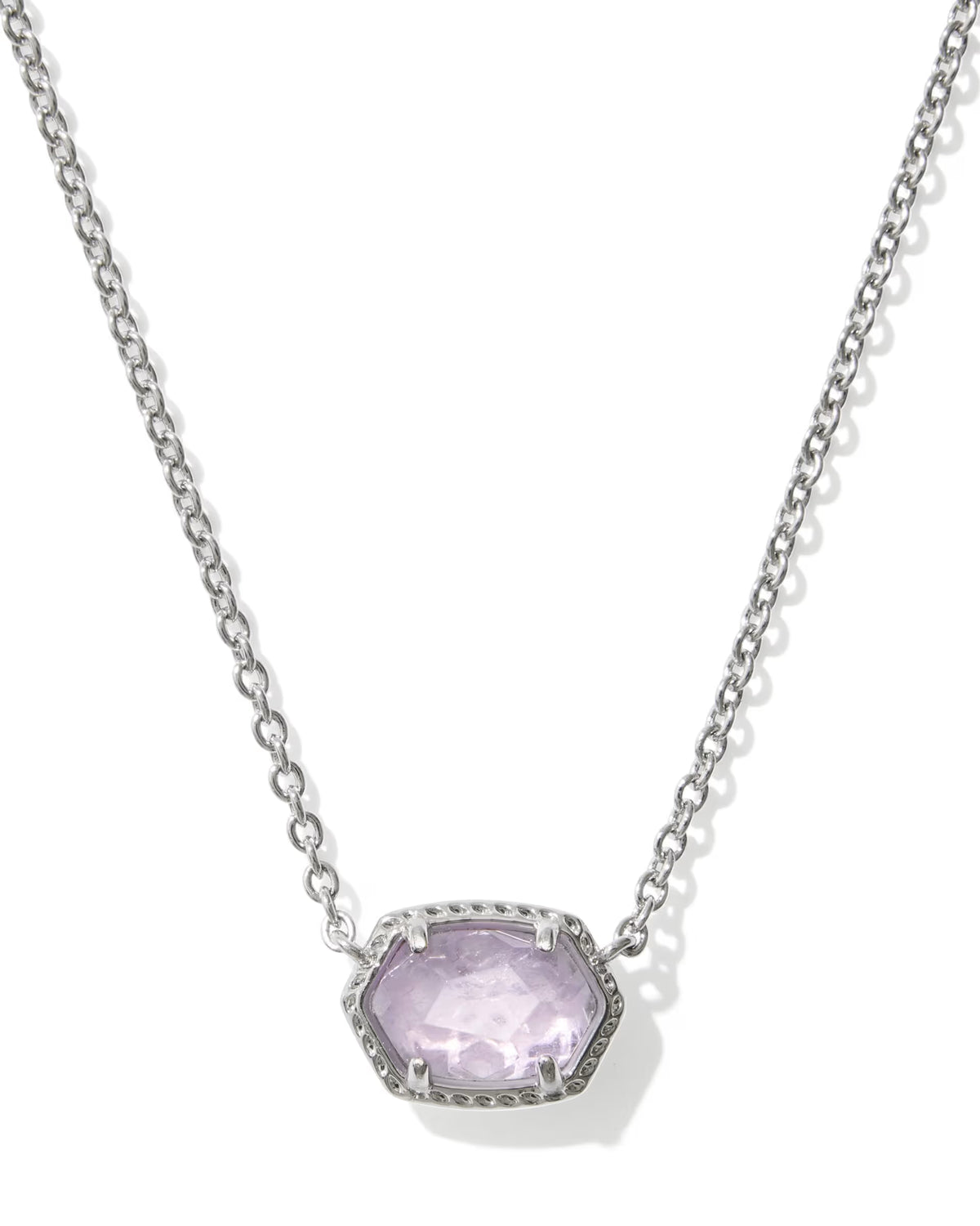 KS Daphne Frame Short Pendant Necklace