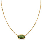 KS Elisa Bamboo Frame Pendant Necklace