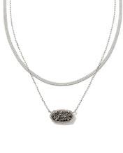 Load image into Gallery viewer, KS Elisa Herringbone Multistrand Necklace
