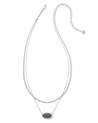KS Elisa Herringbone Multistrand Necklace
