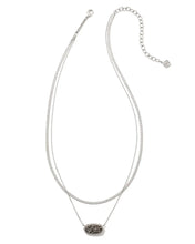 Load image into Gallery viewer, KS Elisa Herringbone Multistrand Necklace
