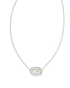 KS Elisa Ridge Frame Short Pendant Necklace