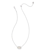 KS Elisa Ridge Frame Short Pendant Necklace