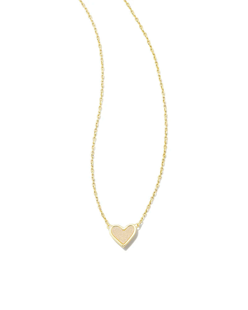 KS Framed Ari Heart Necklace