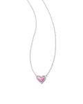 KS Framed Ari Heart Necklace