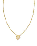 KS Framed Tess Satellite Short Pendant Necklace