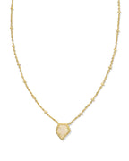 KS Framed Tess Satellite Short Pendant Necklace
