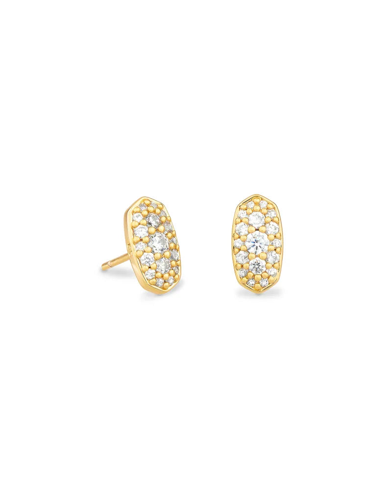KS Grayson Crystal Stud Earrings