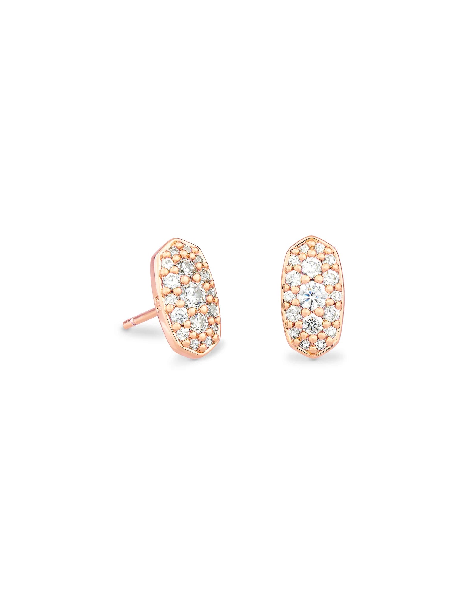 KS Grayson Crystal Stud Earrings