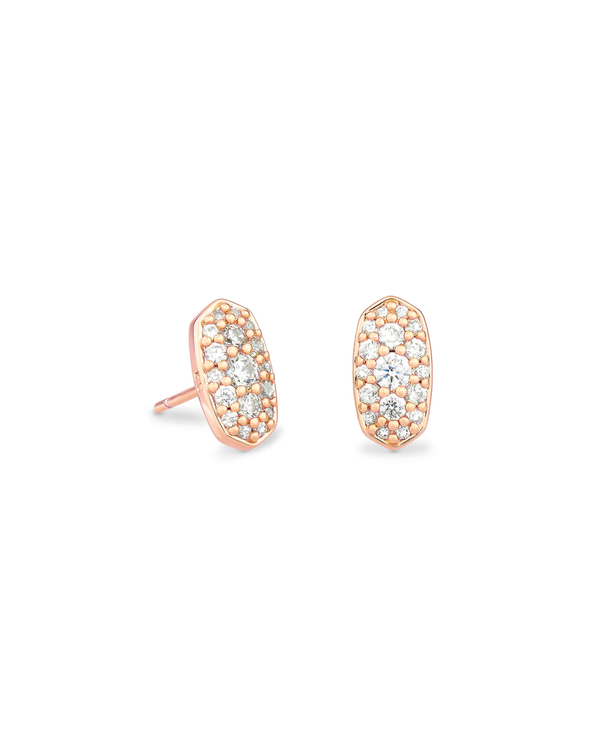 KS Grayson Crystal Stud Earrings