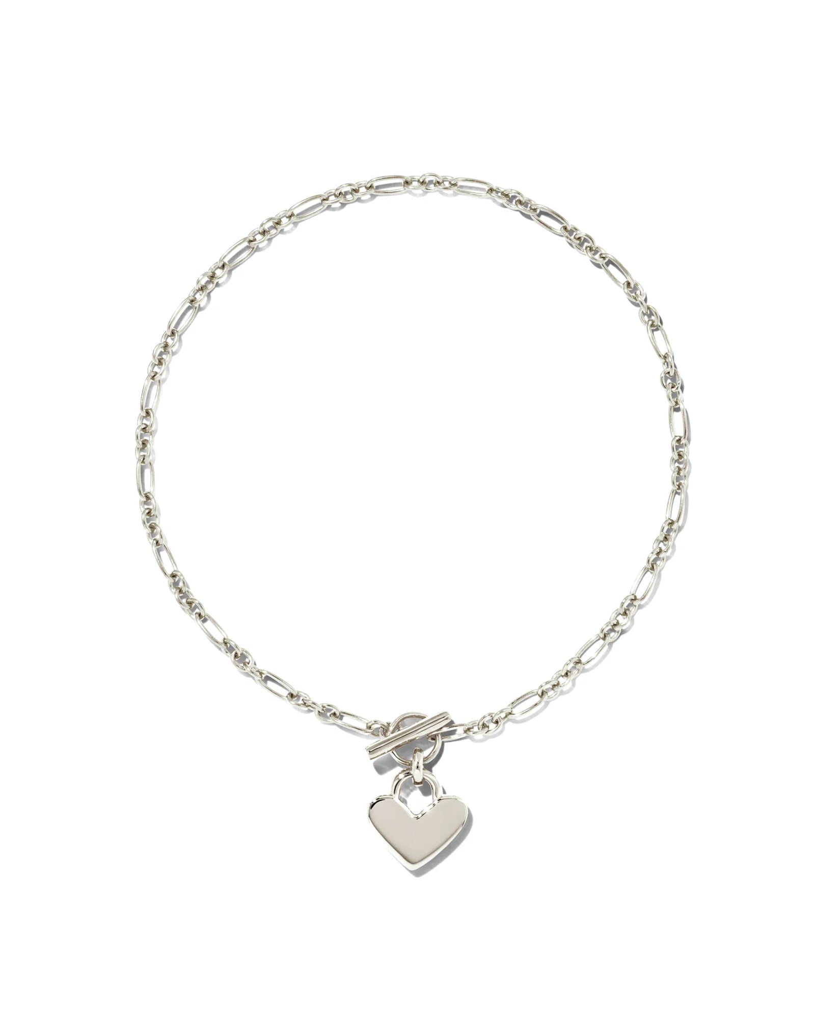 KS 925 Heart Padlock Bracelet