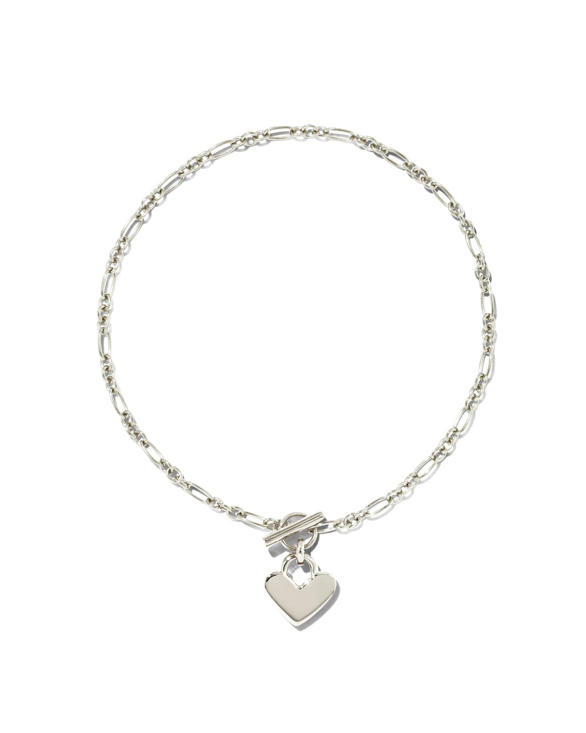 KS 925 Heart Padlock Bracelet