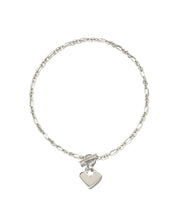Load image into Gallery viewer, KS 925 Heart Padlock Bracelet
