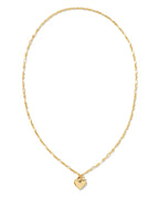 KS 925 Heart Padlock Necklace