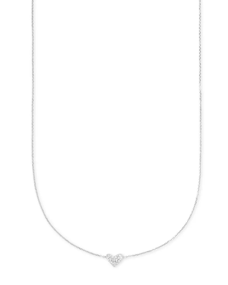 KS 14K Heart Necklace