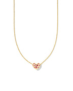 KS Holland Heart Short Pendant Necklace