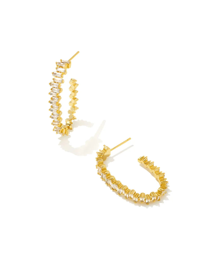 KS Juliette Oval Hoop Earrings