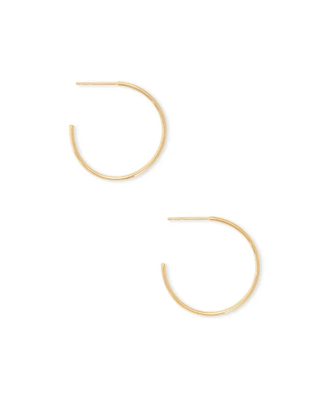 KS 925 Keeley Hoop Earrings