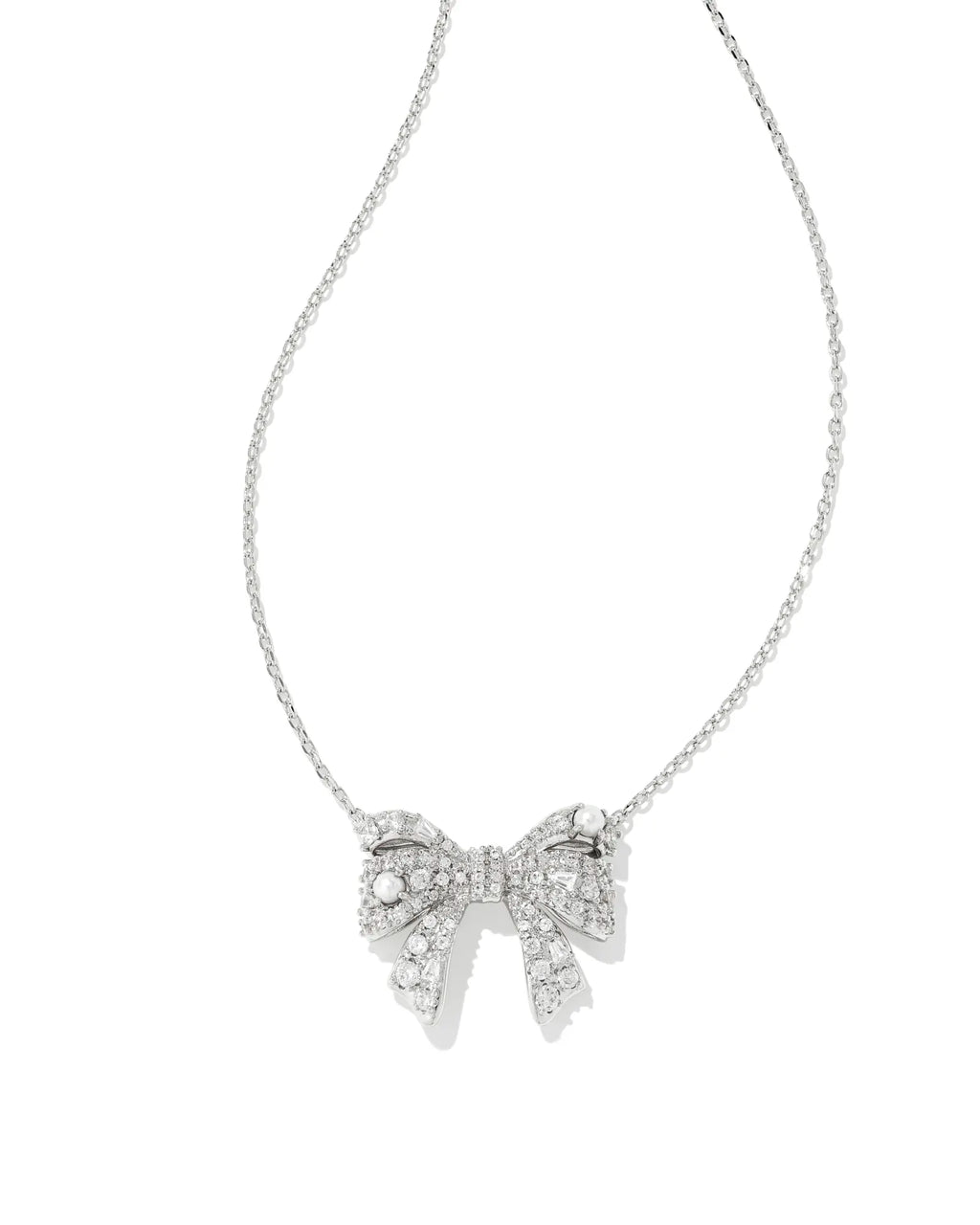KS Krista Bow Short Pendant Necklace