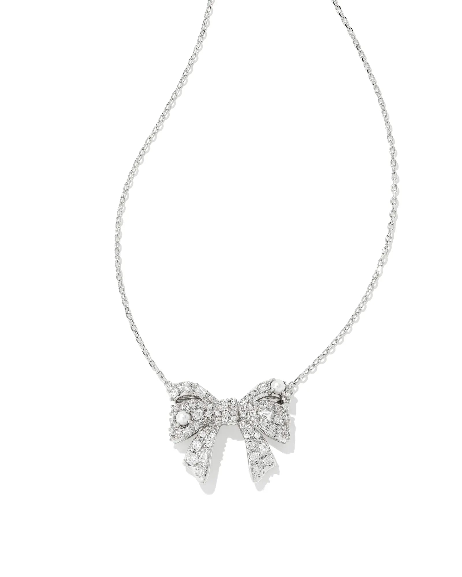 KS Krista Bow Short Pendant Necklace