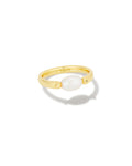 KS Leighton Pearl Band Ring