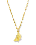 KS Lemon Pendant Necklace
