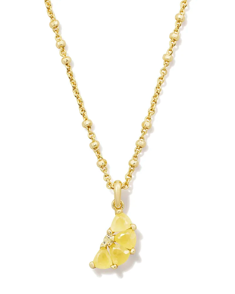 KS Lemon Pendant Necklace