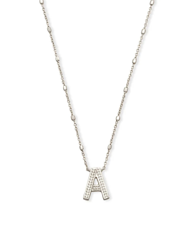 KS Letter P Pendant Necklace