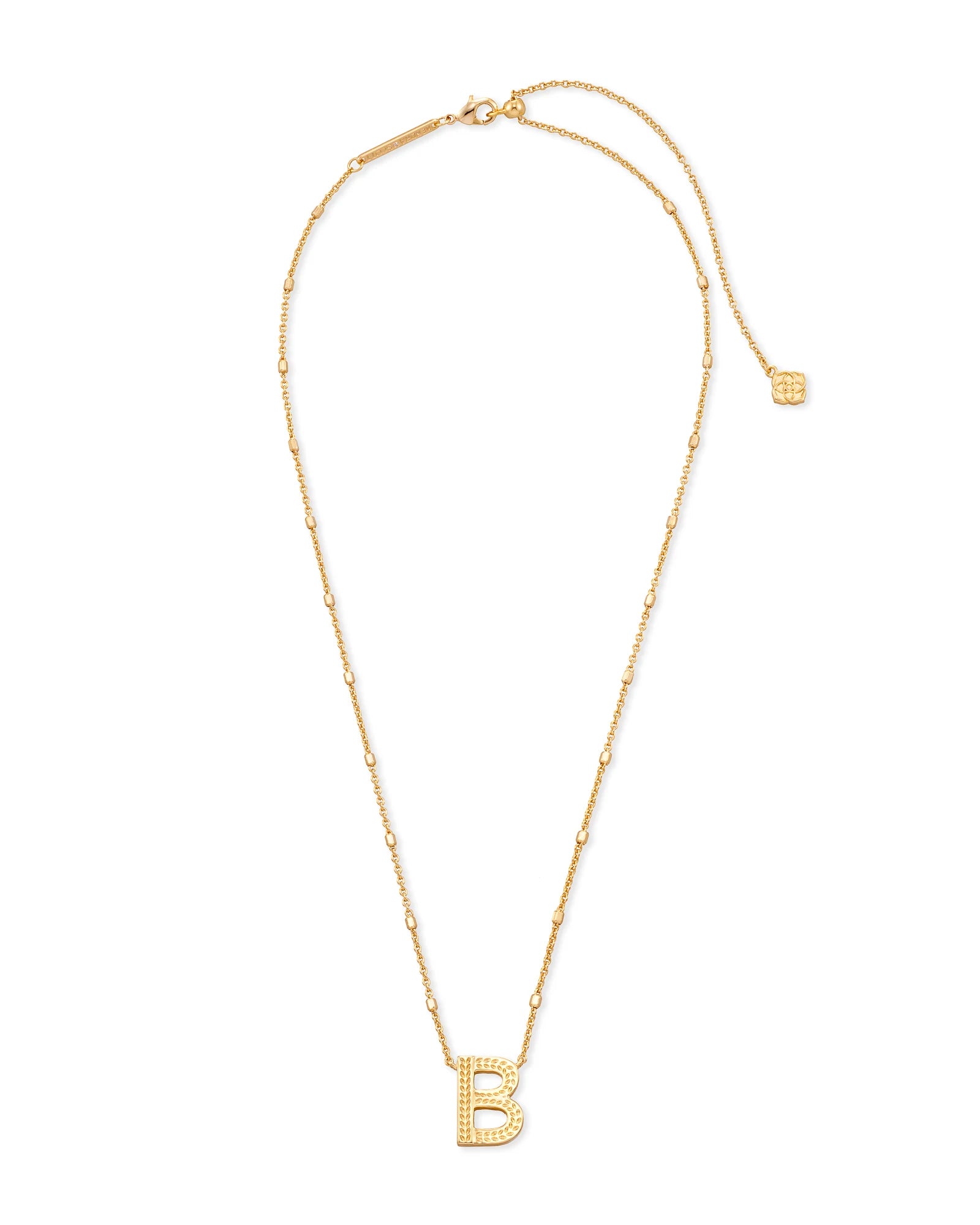 KS Letter B Pendant Necklace