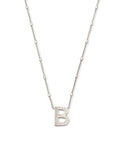 KS Letter B Pendant Necklace