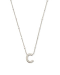 KS Letter C Pendant Necklace