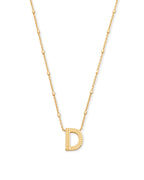 KS Letter D Pendant Necklace