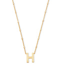 KS Letter H Pendant Necklace