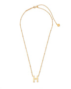 KS Letter H Pendant Necklace