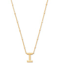 KS Letter I Pendant Necklace