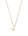 KS Letter J Pendant Necklace