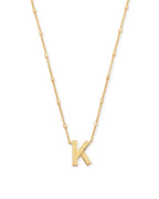 KS Letter K Pendant Necklace