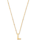 KS Letter L Pendant Necklace