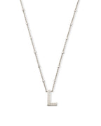 KS Letter L Pendant Necklace