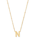 KS Letter N Pendant Necklace