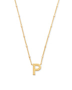KS Letter P Pendant Necklace