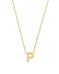 KS Letter P Pendant Necklace