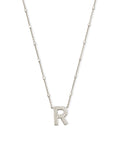 KS Letter R Pendant Necklace
