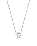 KS Letter R Pendant Necklace