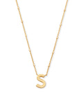 KS Letter S Pendant Necklace