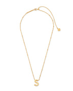 KS Letter S Pendant Necklace