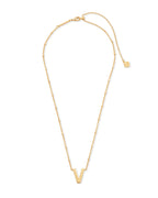 KS Letter V Pendant Necklace