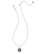 KS Letter G Disc Pendant Necklace