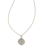 KS Letter G Disc Pendant Necklace
