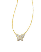 KS Lillia Crystal Butterfly Pendant Necklace